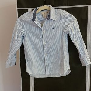 H&M Boys pinstripe shirt size 6-7